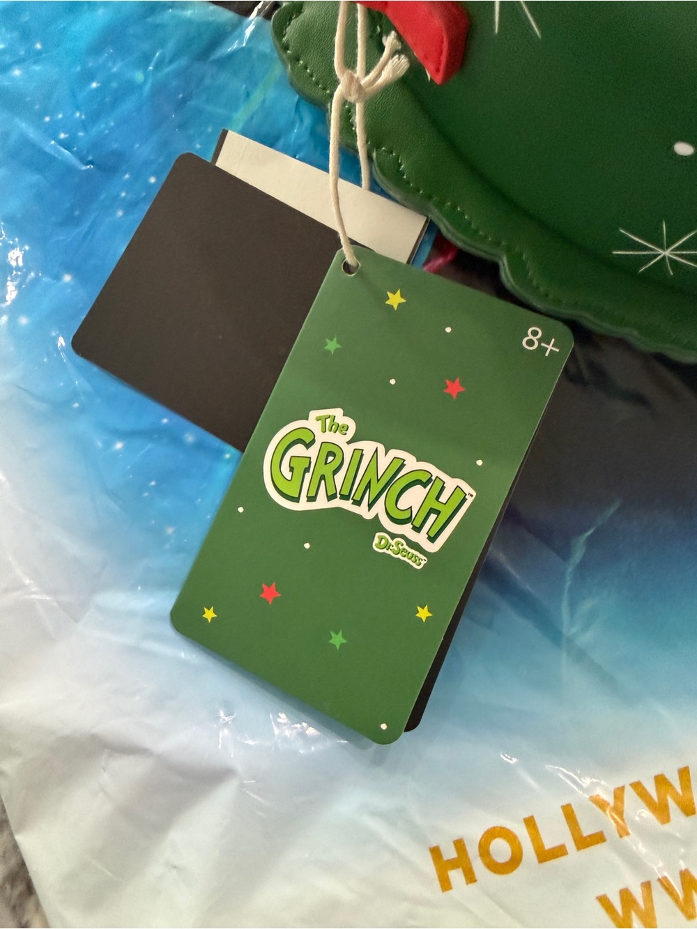 LoungeFly Christmas Grinch Lenticular Bag Purse NWT Universal Orlando - Picture 4 of 6